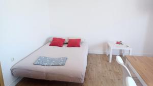 Posteľ alebo postele v izbe v ubytovaní Cvita Apartment