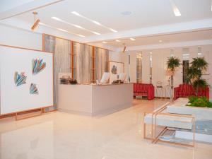 Vstupní hala nebo recepce v ubytování Sangay Spa Hotel + 37 fotografií