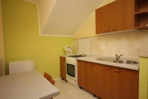 Kuchyňa alebo kuchynka v ubytovaní Apartments by the sea Umag - 7029
