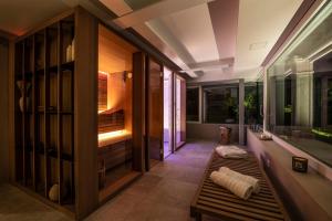 A seating area at Ca' delle Contesse - Villa on lagoon with private dock and spectacular view