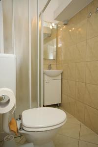 Kúpeľňa v ubytovaní Studio Umag 7126a