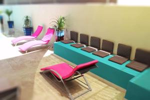 Khu vực ghế ngồi tại Hôtel Select - Réunion
