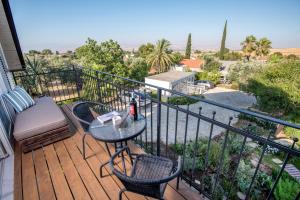 Balkon atau teras di 4 Elements צימר ארבעת היסודות