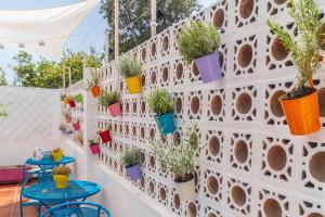 Vonkajšia záhrada v ubytovaní La Moraga de Poniente Malaga Hostel