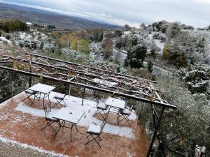 Podere Belsogno-Camera rosmarino v zimě