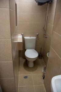 Koupelna v ubytování Панорама