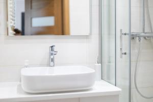 Kúpeľňa v ubytovaní Apartament Plaża
