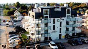 Budova, v ktorej sa apartmán nachádza