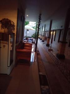 Posezení v ubytování Gedhong Hostel