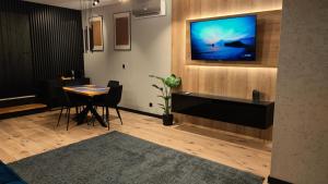 TV a/nebo společenská místnost v ubytování Apartament 67