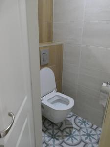 Koupelna v ubytování Hotel MEDITERRANEO