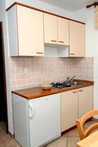 Kuchyň nebo kuchyňský kout v ubytování Family-friendly apartments with swimming pools Krnica, Marcana - 7357