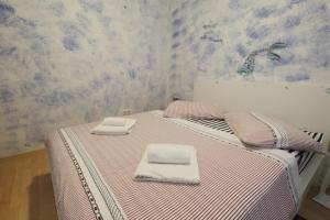 Posteľ alebo postele v izbe v ubytovaní Apartment Katarina Zambratija 3