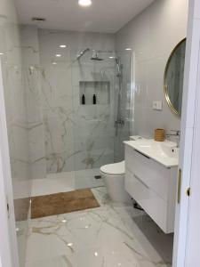 Kúpeľňa v ubytovaní Apartamento Casa Blanca