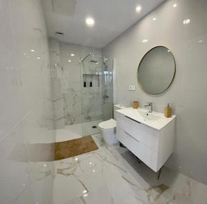 Kúpeľňa v ubytovaní Apartamento Casa Blanca