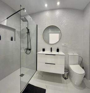 Kúpeľňa v ubytovaní Apartamento Casa Blanca