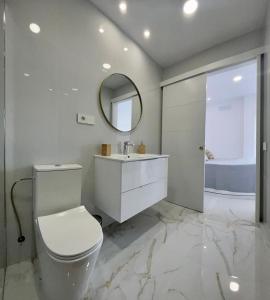 Kúpeľňa v ubytovaní Apartamento Casa Blanca