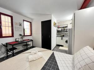 Kuchyň nebo kuchyňský kout v ubytování Estudio Caravaca Temporal + 17 fotografií
