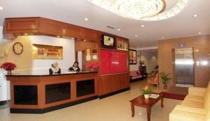 Kuchyň nebo kuchyňský kout v ubytování Jasmine Hotel
