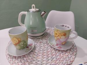 Coffee and tea making facilities at 2 Via Fabio Mangone
