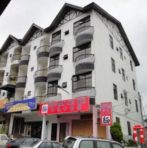 Budova, kde se hotel nachází