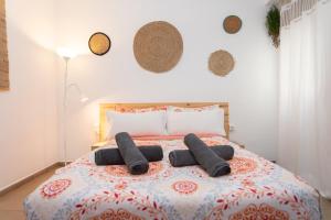 Postel nebo postele na pokoji v ubytování Big Room Happy Alicante