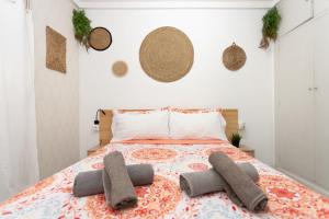 Postel nebo postele na pokoji v ubytování Big Room Happy Alicante