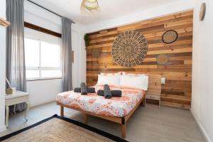 Postel nebo postele na pokoji v ubytování Big Room Happy Alicante