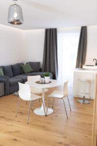 Posezení v ubytování mariaAPPARTMENTS