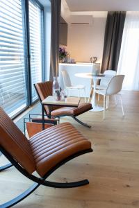 Posezení v ubytování mariaAPPARTMENTS