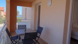 Ein Balkon oder eine Terrasse in der Unterkunft Residence Des Îles
