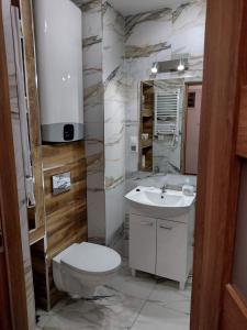 Koupelna v ubytování Oravská rezidencia Zakopane 14km