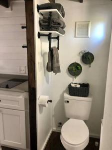 Fox Tiny Home - The Cabins at Rim Rock的一间浴室