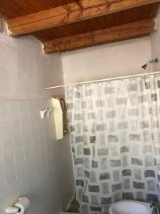 Ένα μπάνιο στο Casa Pehuenia, linda cabaña a pasos del Lago +50 φωτογραφίες