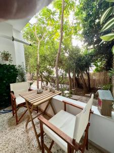 A garden outside Athens Escape