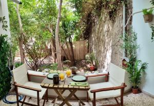 A garden outside Athens Escape