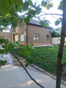 a house with a tree in front of it at Shale Qusar in Qusar +4 photos