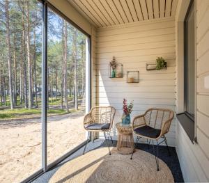 Zahrada ubytování Tuomenkartano Apartments by Hiekka Booking