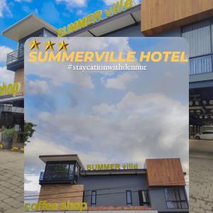 Certifikát, hodnocení, plakát nebo jiný dokument vystavený v ubytování Hotel Summerville