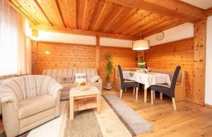 Posezení v ubytování Haus Silberdistel
