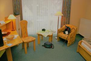 Posezení v ubytování Hotel Heikenberg
