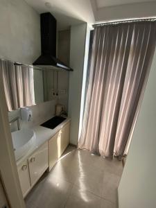 Voodi või voodid majutusasutuse Hotel Rustaveli toas
