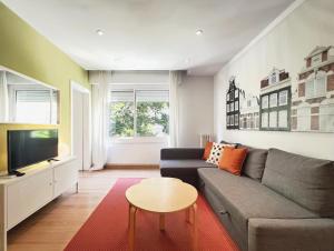 Posezení v ubytování Stay U-nique Apartments Aribau II