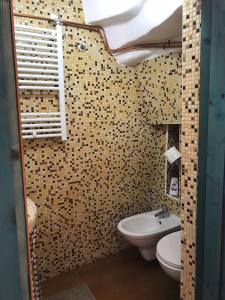 Kúpeľňa v ubytovaní casa Luana