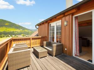 Nespecifikovaný výhled na hory nebo výhled na hory při pohledu z apartmánu