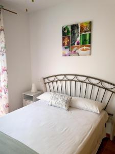 Postel nebo postele na pokoji v ubytování Casa en el valle del tietar
