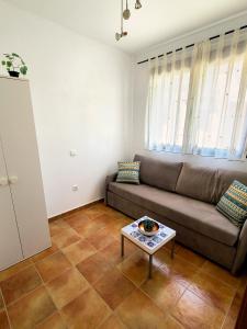 Posezení v ubytování Casa en el valle del tietar
