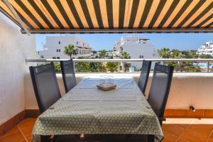 Balkon lub taras w obiekcie LAS CALAS Nice apartment near the sea.
