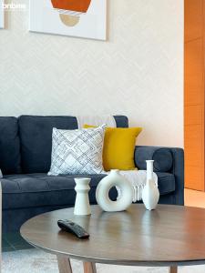 Ruang duduk di bnbmehomes - Address Beach Resort
