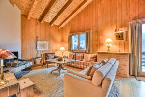 Posezení v ubytování Chalet Arnica